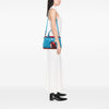 Prada Small Canvas Canapa Nautical Patch Satchel Secondhand