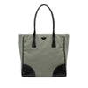 Prada Cinghiale Trimmed Canvas Canapa Tote Secondhand
