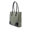 Prada Cinghiale Trimmed Canvas Canapa Tote Secondhand