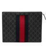 Gucci GG Supreme Web Clutch Secondhand