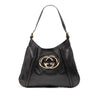 Gucci Calfskin Interlocking G Britt Shoulder Bag Secondhand