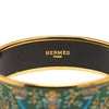 Hermès Wide Enamel Astres et Soleils Bangle 65 Secondhand