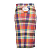 Secondhand Vivienne Westwood Harlequin Tartan Pencil Skirt - '10s