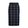 Secondhand Vivienne Westwood Tartan Plaid Pencil Skirt - '10s