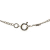Chanel Silver CC Enamel Pendant Necklace Secondhand