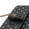 Gucci Small Leather Studded Miss Bamboo Crossbody Secondhand