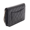 Chanel CC Quilted Caviar Wallet on Chain Secondhand