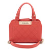 Chanel Mini Calfskin Label Click Shopping Tote Secondhand