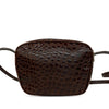 Ferragamo Croc Embossed Vara Crossbody Secondhand
