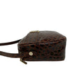 Ferragamo Croc Embossed Vara Crossbody Secondhand