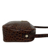 Ferragamo Croc Embossed Vara Crossbody Secondhand