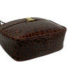 Ferragamo Croc Embossed Vara Crossbody Secondhand