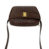 Ferragamo Croc Embossed Vara Crossbody Secondhand