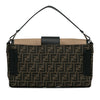 Fendi Large Zucca Canvas Convertible Belt Baguette Secondhand