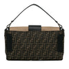 Fendi Large Zucca Canvas Convertible Belt Baguette Secondhand