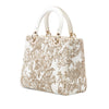 Dior Medium Calfskin Embroidered Jardin D Hiver Lady Dior Secondhand