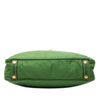 Prada Saffiano Trimmed Tessuto Logo Plate Convertible Tote Secondhand