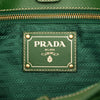 Prada Saffiano Trimmed Tessuto Logo Plate Convertible Tote Secondhand