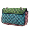 Gucci Medium GG Marmont Multicolor Matelasse Diagonal GG Canvas Shoulder Bag Secondhand