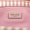 Prada Small Canvas Canapa Logo Stripes Satchel Secondhand