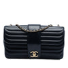 Chanel CC Horizontal Quilted Lambskin Double Flap Secondhand