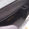 Chanel CC Quilted Lambskin East West Single Flap Secondhand