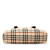 Burberry House Check Wool Shoulder Bag Secondhand