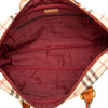Burberry House Check Wool Shoulder Bag Secondhand