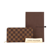 Secondhand Louis Vuitton Damier Ebene Zippy Wallet