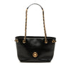 Versace Leather La Medusa Shoulder Bag Secondhand