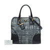 Prada Saffiano Trimmed Tweed Lux Shopping Tote Secondhand