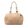 Bottega Veneta Intrecciato Trimmed Pebbled Lambskin Top Handle Bag Secondhand