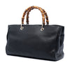Gucci Medium Calfskin Bamboo Shopper Satchel Secondhand
