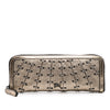 Burberry Metallic Leather Clutch Secondhand