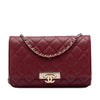 Chanel Quilted Caviar Golden Class Wallet On Chain Secondhand