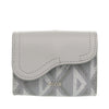 Dior Coated Canvas CD Diamond Saddle Card Holder Secondhand