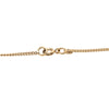 Chanel Gold Plated CC Crystals Pendant Necklace Secondhand