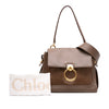 Chloé Small Calfskin and Suede Tess Day Satchel Secondhand