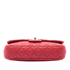 Chanel Medium Classic Lambskin Marine Charms Single Flap Secondhand