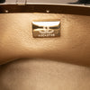 Chanel Quilted Patent Logo Chain Vanity Case Secondhand