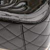 Chanel Quilted Patent Logo Chain Vanity Case Secondhand