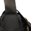Prada Saffiano Trimmed Tessuto Zip Double Buckle Messenger Bag Secondhand