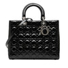 Dior Large Patent Cannage Lady Dior Secondhand