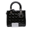 Dior Medium Patent Cannage Lady Dior Secondhand