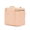Chanel Mini Quilted Lambskin Pearl Crush Vanity Case With Chain Secondhand