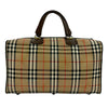 Burberry Haymarket Check Canvas Travel Bag Secondhand