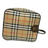 Burberry Haymarket Check Canvas Travel Bag Secondhand