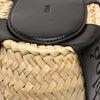 Chloé Small Raffia and Smooth Calfskin Sense Basket Tote Secondhand