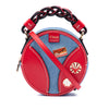 Chloé Mini Denim and Calfskin Daria Round Satchel Secondhand