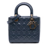 Dior Medium Patent Cannage Lady Dior Secondhand